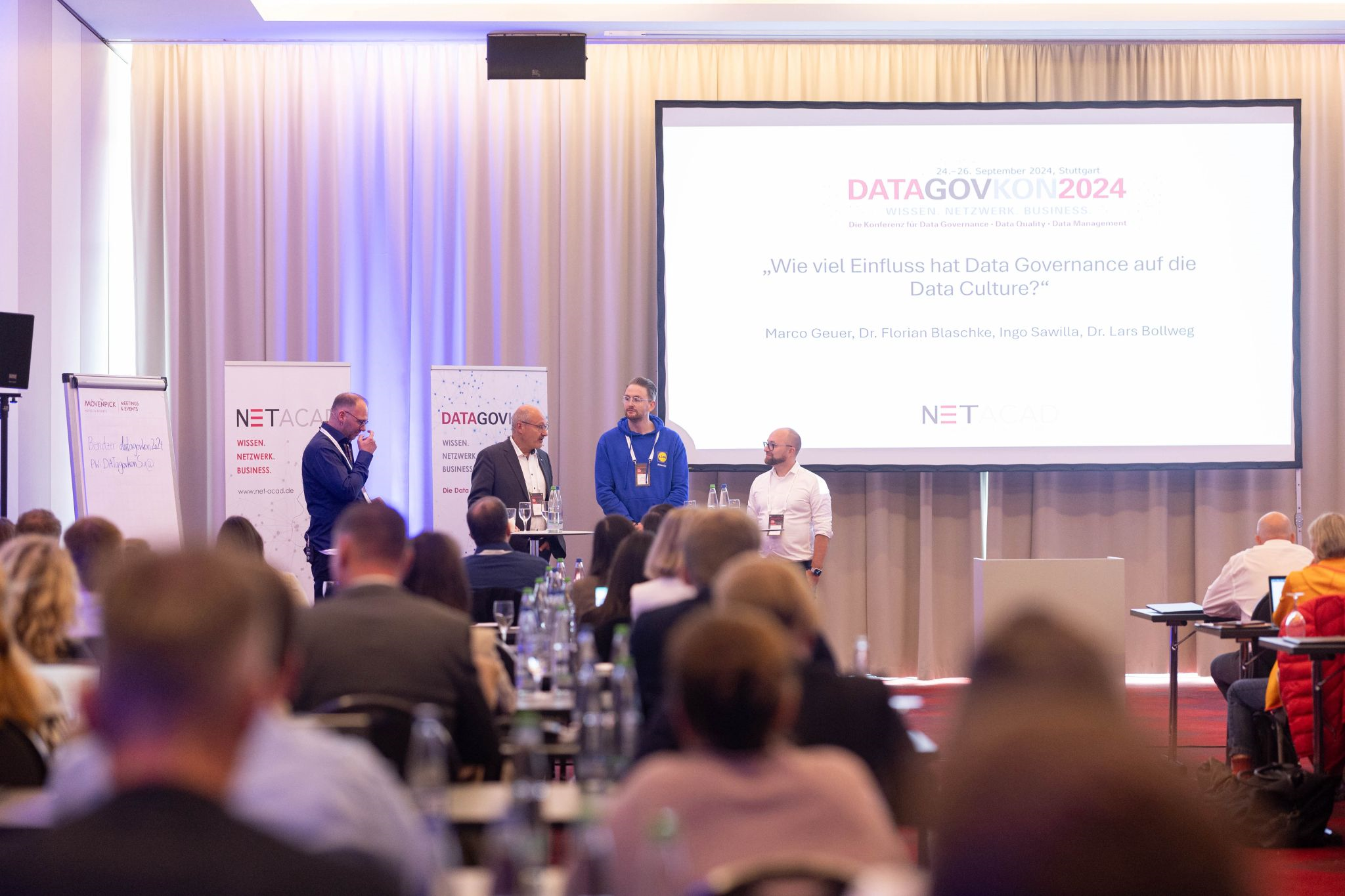 Panel Moderation - Einfluss von Data Governance auf die Data Culture